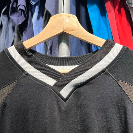 ADIDAS 90S SOCCER JERSEY BLACK LARGE 66639