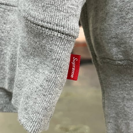 Supreme ARABIC LOGO HOODED SWEATSHIRT HEATHER GREY MEIUM 76714