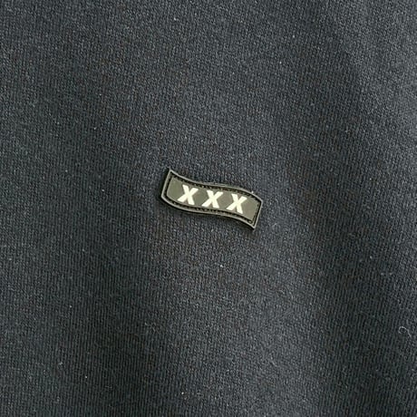 GOD SELECTION XXX SMALL BOX SWEAT HOODIE NAVY LARGE 07131