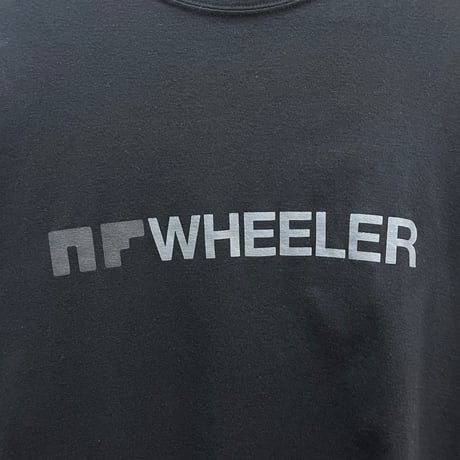 LOOPWHEELER × SAKANACTION NFWHEELER TEE BLACK LARGE 33174