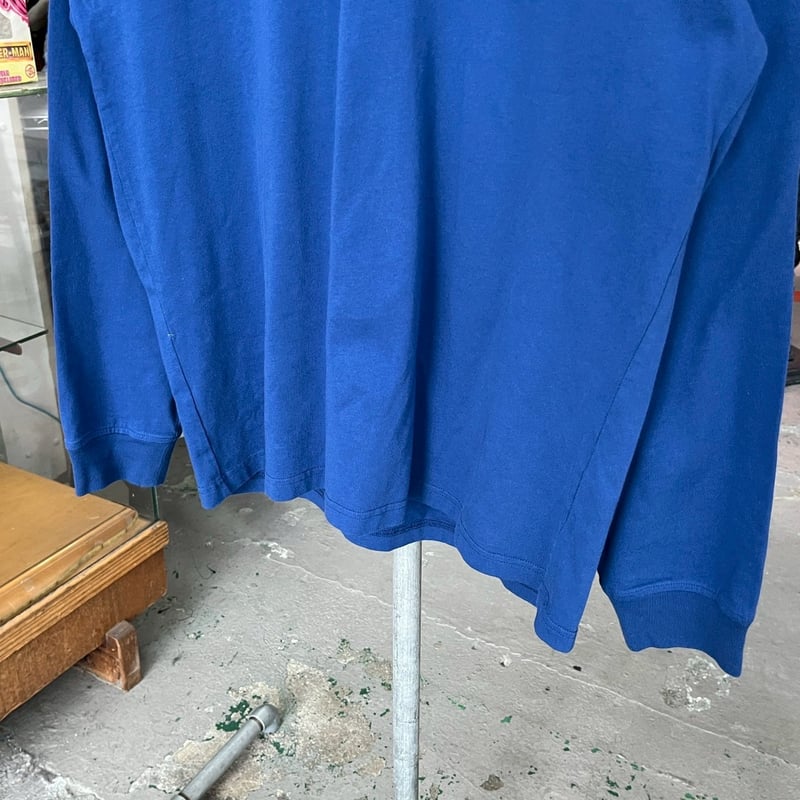 Supreme SMALL BOX LS TEE NAVY MEDIUM 37198 | BR