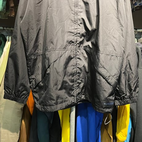 STUSSY NYLON ZIP UP JACKET BLACK MEDIUM 69676