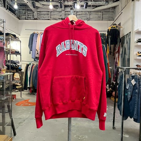 FR2 RABBITS HOODIE RED XL 05772