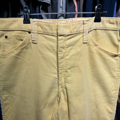 DICKIES 60S CORDUROY PANT YELLOW 34/31 27190