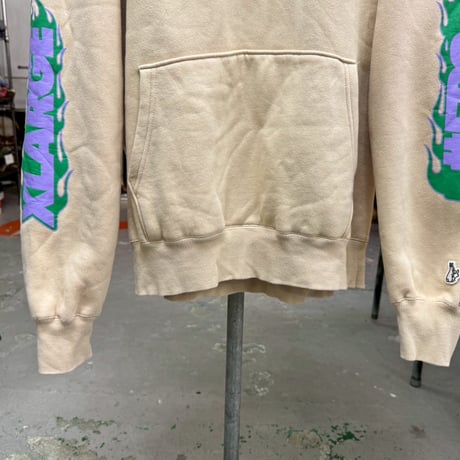 FR2 × XLARGE COLLABORATION WITH HOODIE BEIGE XL 92322