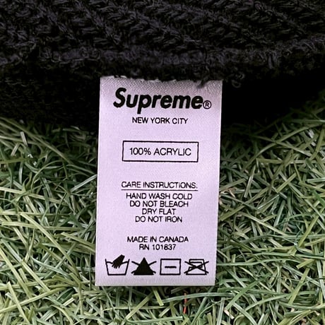 Supreme LOOSE GAUGE BEANIE BLACK 17630