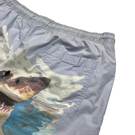 POLO SPORT SHARK PRINT EASY SHORT LARGE BLUE 04134