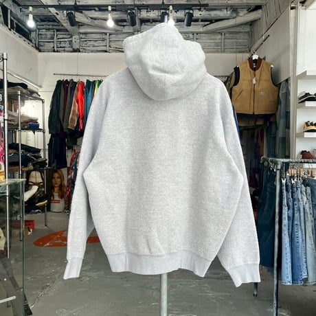Supreme INSIDEOUT BOX LOGO HOODED SWEATSHIRT HEATHRE GREY LARGE 76709