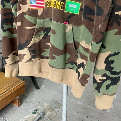 Supreme 09SS HIGHLY DECORATED PULLOVER CAMO SMALL 97435