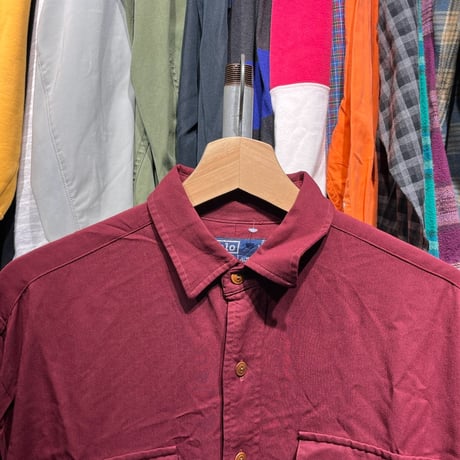 POLO RALPH LAUREN 90S  RAYON SHIRT MEDIUM 16429