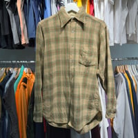 PENDLETON 70S WOOL SHIRT KHAKI MEDIUM 77414
