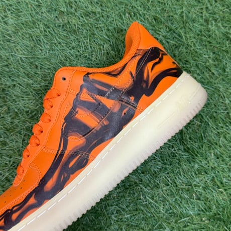 NIKE AIR FORCE 1 '07 QS ORANGE SKELTON CU8067-800 26cm 59374