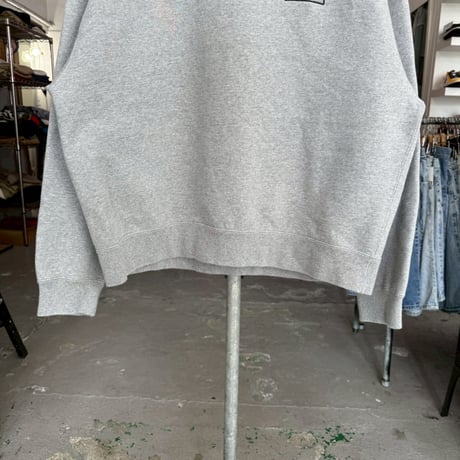 NIKE × STUSSY OVERSIZED CREWNECK SWEAT DO9337-063 GREY MEDIUM 76710