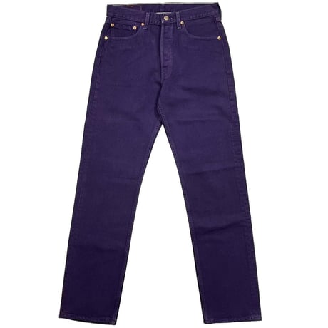 LEVI's 501 NOS COLLAR DENIM PANT 32/34 PURPLE 04130