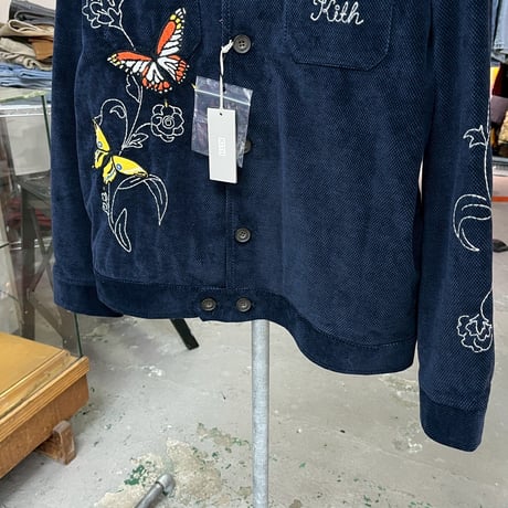 KITH CLEMENT SOUVENIE JACKET NAVY MEDIUM 96847