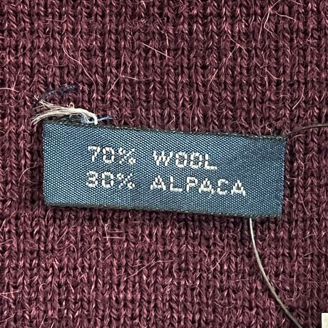 POLO RALPH LAUREN 90S CHICAGO WOOL KNIT WIERED/BLACK fits LARGE 39506