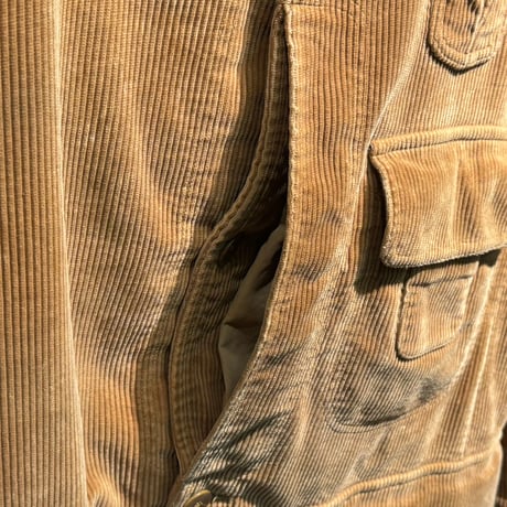 POLO RALPH LAUREN 90S CORDUROY HUNTING JACKET BEIGE LARGE 82540