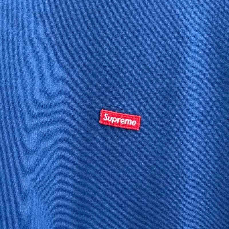 Supreme SMALL BOX LS TEE NAVY MEDIUM 37198 | BR