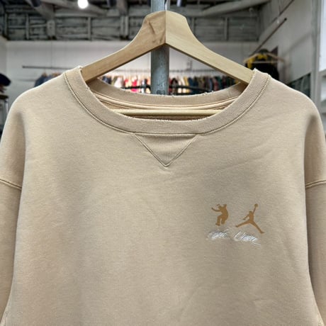 NIKE × UNION  M J FUTURE IS NOW CREW  BEIGE LARGE DJ9522-268 17588
