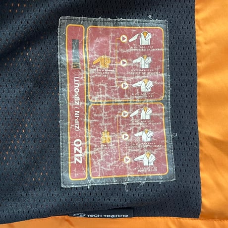 NIKE 01S NYLON JACKET ORANGE MEDIUM 56599