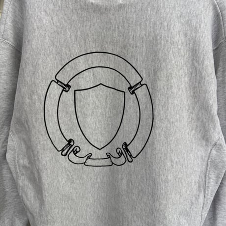 FRAGMENT UNIVERSITY HOODIE GREY XL 17575
