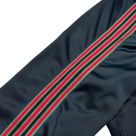 AIDAS 80S ATP TARCK JACKET BLACK/GREEN/RED MEDIUM 74311