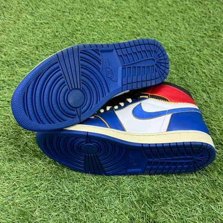 NIKE × UNION AIR JORDAN 1 RETRO HIGH NRG /UN STOME BLUE BV1300-146 27cm 43211