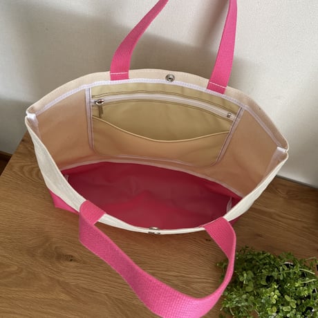 ずーっと使える倉敷帆布の手提げトート　レッスンバッグ