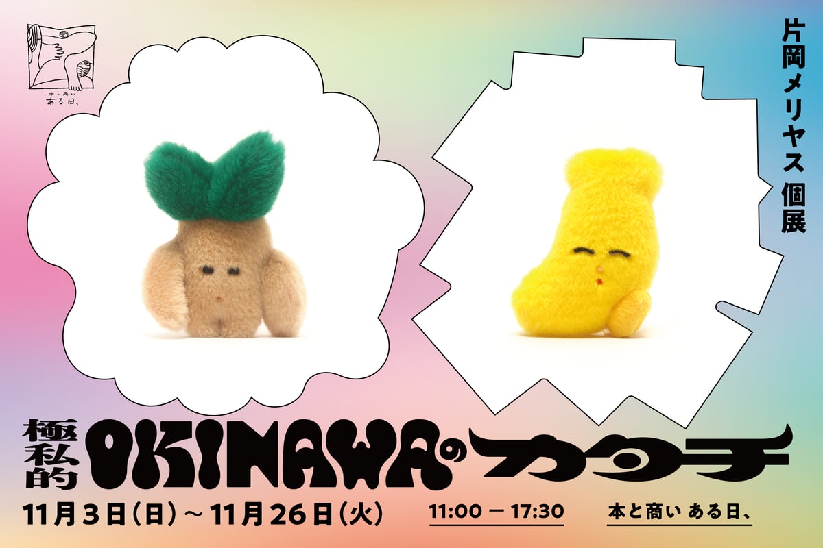 終了>片岡メリヤス 個展|極私的 OKINAWAのカタチ | 本と商い 終了>片岡メリヤス 個展|極私的 OKINAWAのカタチ | 本と商い