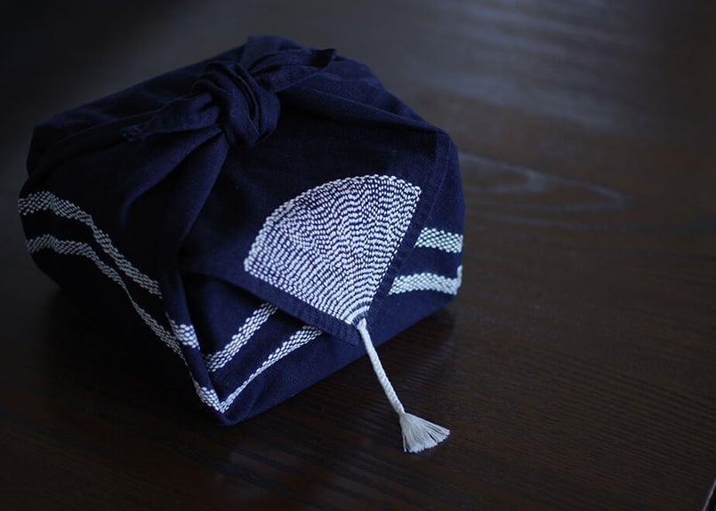 刺し子の風呂敷 刺し子風呂敷 DIYセット | Sashi.Co // 刺し子でデザインする