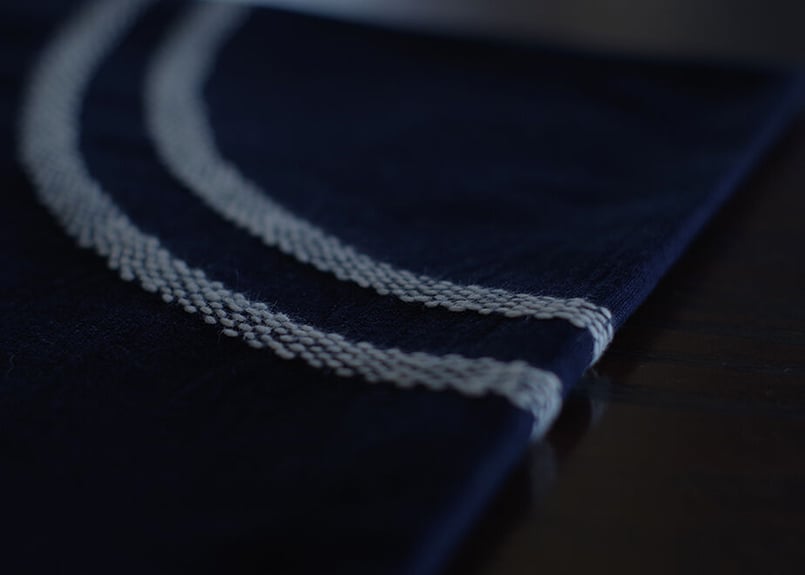 刺し子の風呂敷（まる） | 種