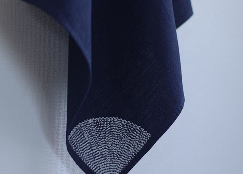 刺し子の風呂敷（まる） | 種