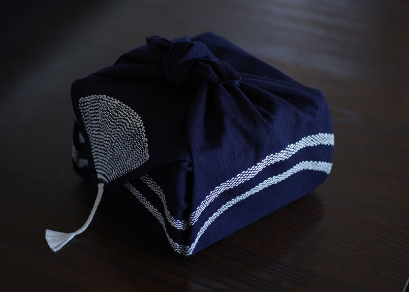 刺し子の風呂敷（まる） | 種