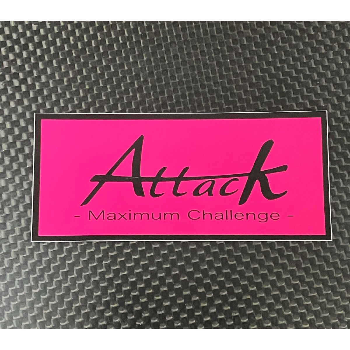 Personal Attack Sticker Maximum Attack Sticker , ATTACK MAXIMUM CHALLENGE STICKER – ABUFDM
