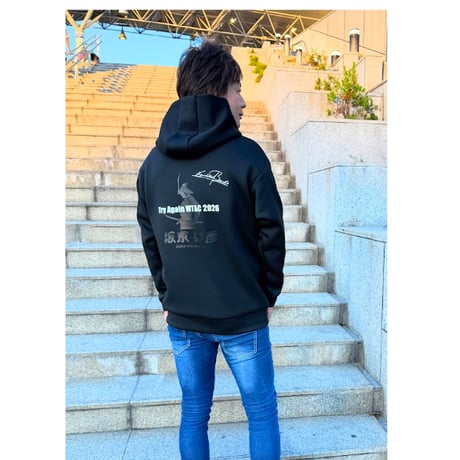 坂東邦彦　サポーターパック （車両ルーフにハンドルネーム掲載　パーカー＆Tシャツ＆ステッカー付）