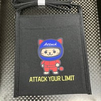攻猫（せめねこ）サコッシュ　黒
