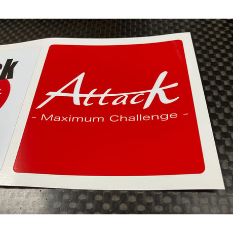 Attack for Japan　２枚組　ステッカー