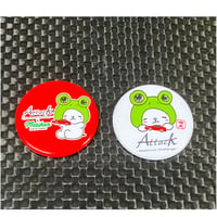 守犬×Attack ♪　コラボ缶バッジ2個セット（ステッカー付）