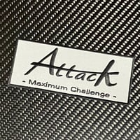 Attack ロゴ　ワッペン