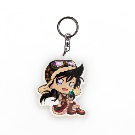 毛利蘭/キーホルダー/8個セット/米花商店街/8周年記念 毛利蘭/キーホルダー/8個セット/米花商店街/8周年記念