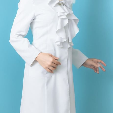ロマンティックフリル白衣