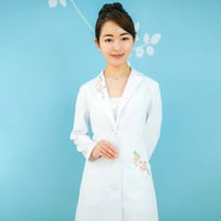 刺繍白衣