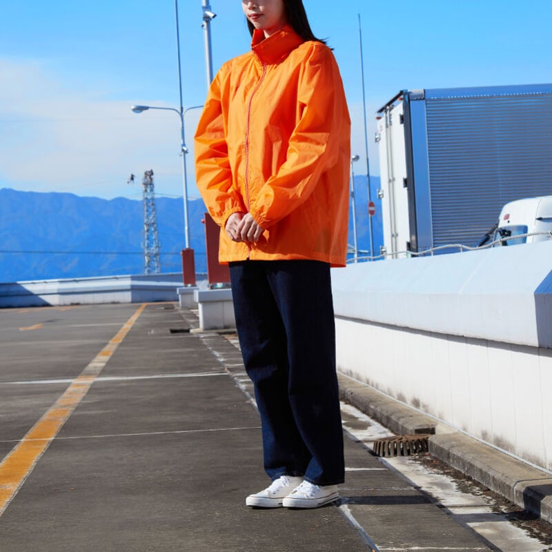 ベーシックフードインウィンドブレーカー（橙色） | 参政党サポーターズ
