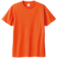 無地Tシャツ（橙色）