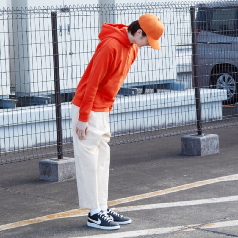 無地パーカージップなし（橙色） | 参政党サポーターズ