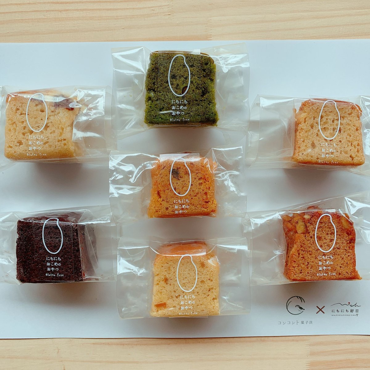 おこめのおやつ】おまかせケーキ＆クッキー3種（定期便・野菜セットに 