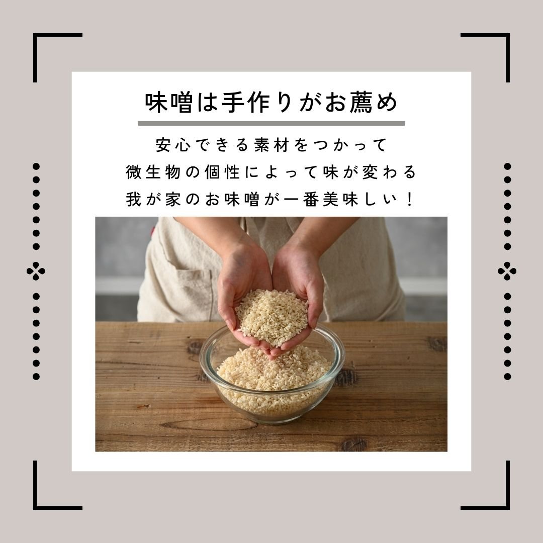 中辛】味噌づくりセット（塩切麹＋自然栽培大豆） | 自然栽培 米と野菜