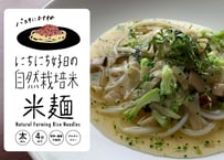【グルテンフリー麺】自然栽培の米麺・白米（2個/4個入り）