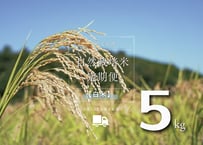 【令和６年産】自然栽培米の定期便（白米）5kg