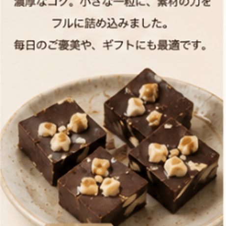 ヴィーガンチョコナッツ（カカオ含有量7２％）